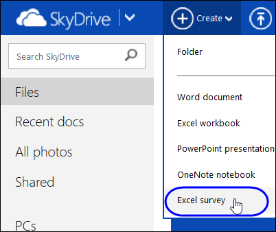 skydrivesurvey