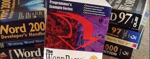 microsoft word programming books