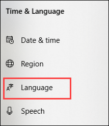 Click Language category
