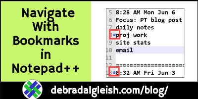 Save Time with Notepad++ Bookmarks for Navigation