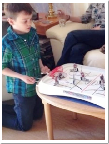 family table hockey game