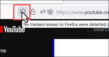 No trackers known to Firefox were detected on this page