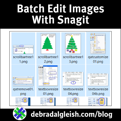 Quickly Add Borders to All Selected Image Files With Snagit